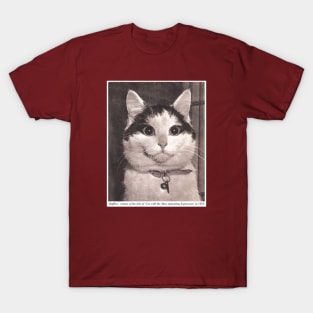 Buffins - Cat with the Most Appealing Expression in 1958 T-Shirt